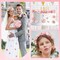 Mini Faux Flower Heads – 2-4 cm Pink, Peony, Daisy & Rose Silk Flowers for Craft, Garland, Wedding, Party & Home DIY Décor
